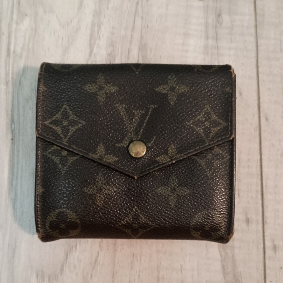 Louis Vuitton Monogram Porte Monnaie Billets Wallet - Picture 1 of 14